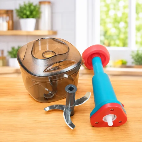 Bright Big Hand Push Chopper