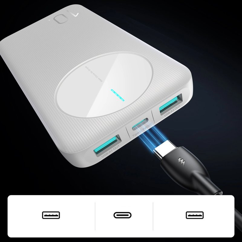 Joyroom JR-PBF12 10000mAh 12W 2.4A LED Power Bank